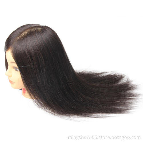 Hot Sale Female Hair Head Training Mannequins For Hairdressing Practise Hairstyles Head Training Dummy Dolls